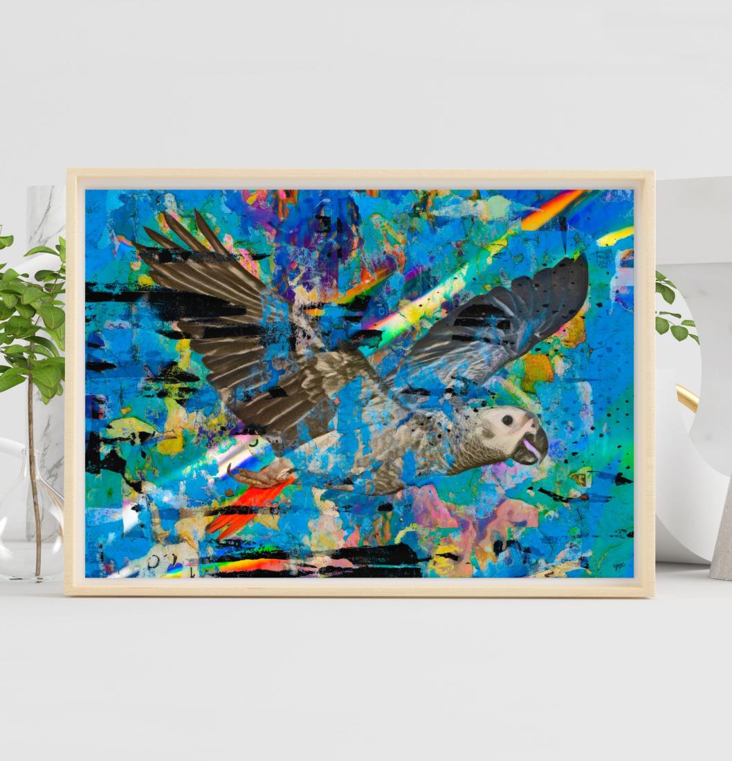 Le gris du ciel bleu