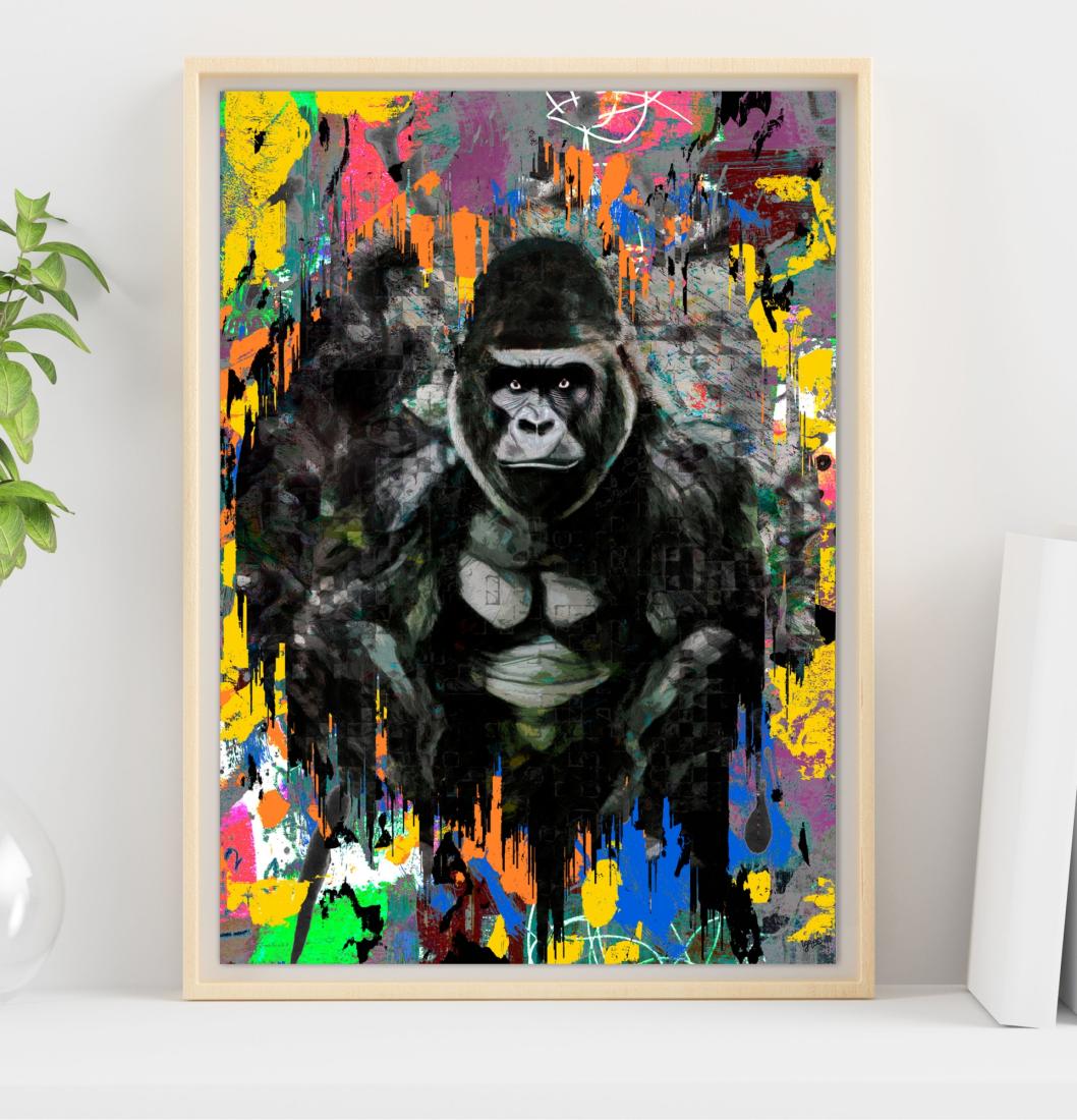 Le gorille nuit bleue GP