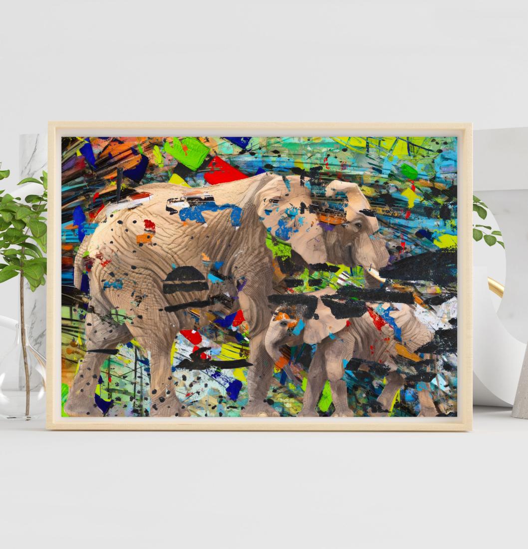 L'éléphanteau revient