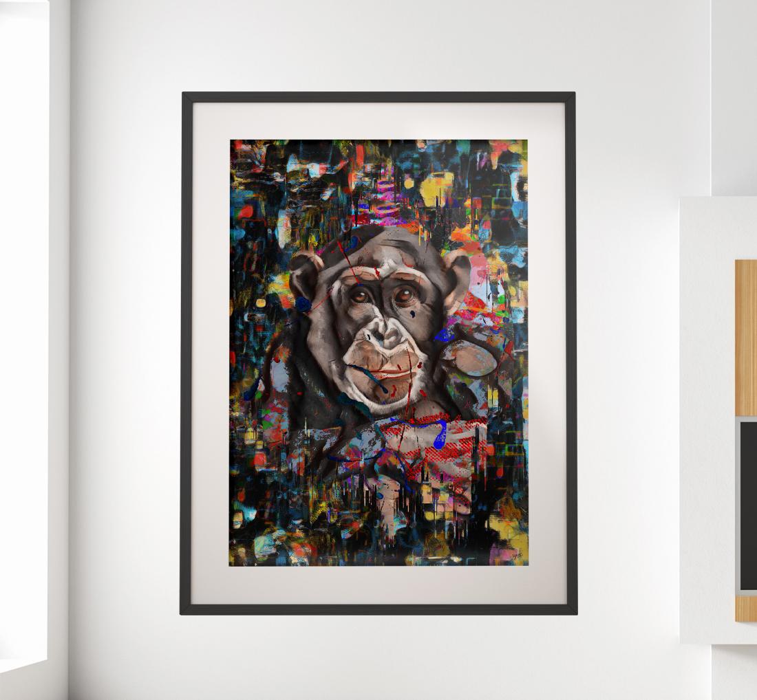 Le chimpanzé / The black collection
