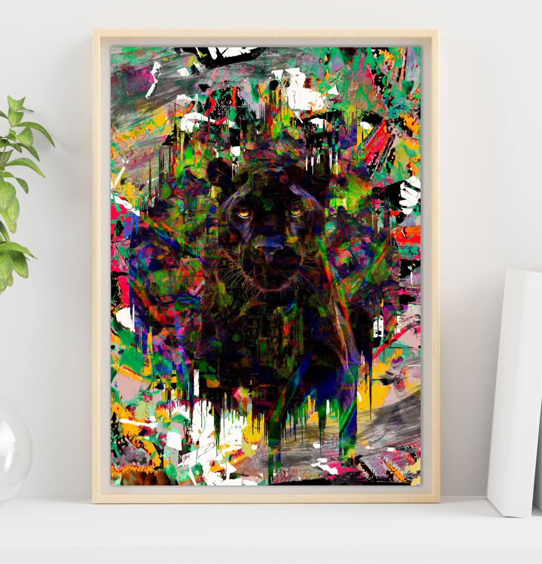 La panthère noire pop GP