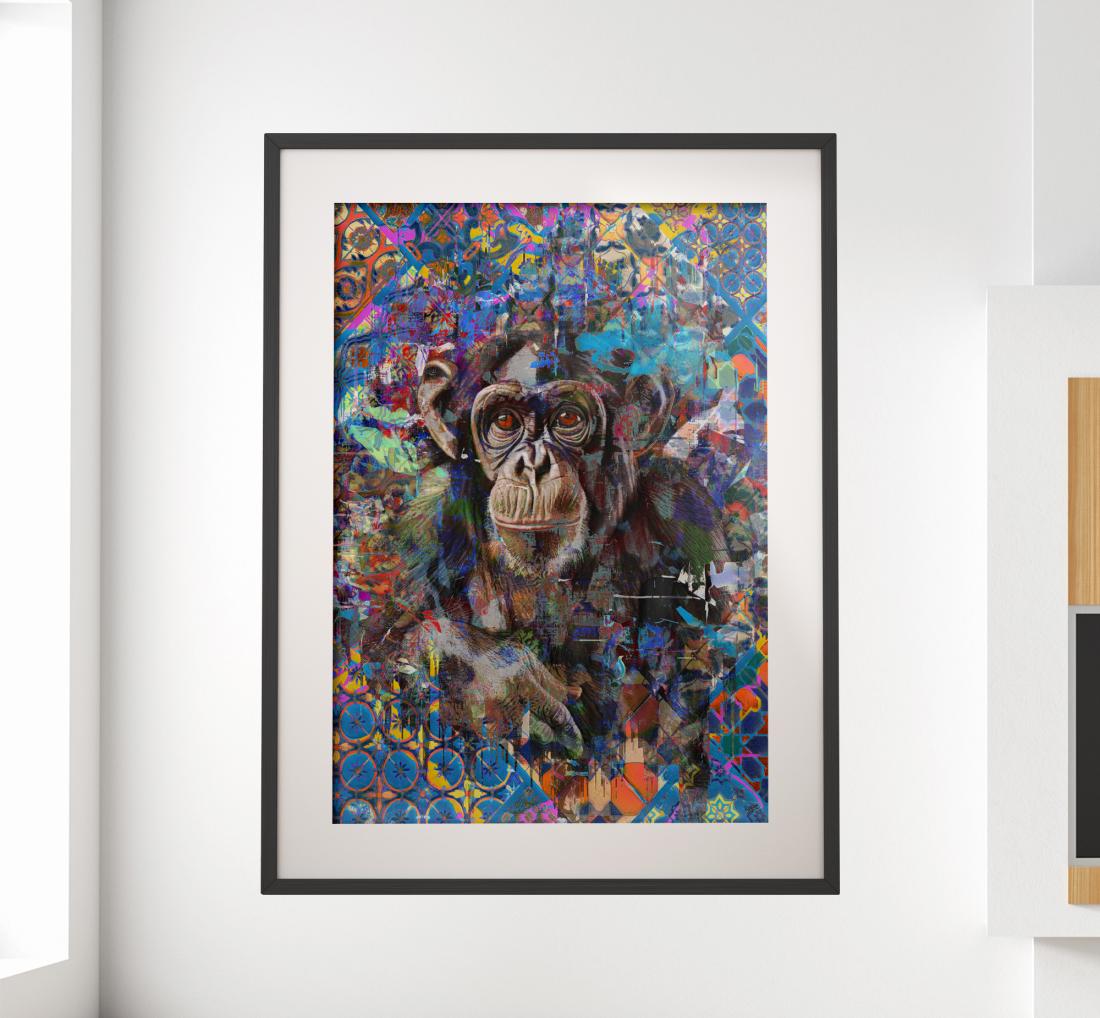 Le chimpanzé coloré / The mozaic collection